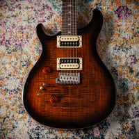 PRS SE Custom 24 Black Gold Left Handed SN# CTIE33735 Demo