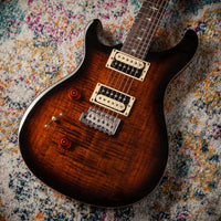 PRS SE Custom 24 Black Gold Left Handed SN# CTIE33735 Demo