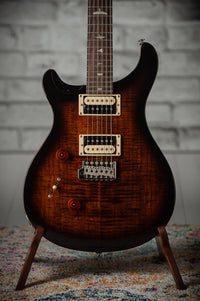 PRS SE Custom 24 Black Gold Left Handed SN# CTIE33735 Demo
