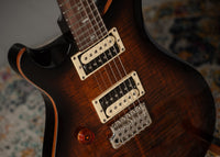 PRS SE Custom 24 Black Gold Left Handed SN# CTIE33735 Demo