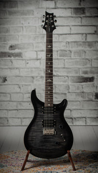 PRS SE Custom 24 Charcoal Burst #CTID32939 Demo