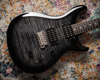 PRS SE Custom 24 Charcoal Burst #CTID32939 Demo