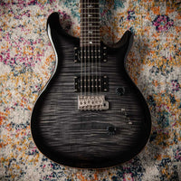 PRS SE Custom 24 Charcoal Burst #CTID32939 Demo