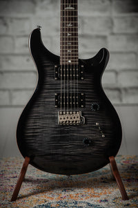 PRS SE Custom 24 Charcoal Burst #CTID32939 Demo