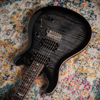PRS SE Custom 24 Charcoal Burst #CTID32939 Demo