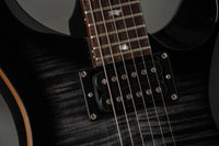 PRS SE Custom 24 Charcoal Burst #CTID32939 Demo