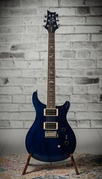 PRS SE Standard 24-08, Translucent Blue SN: CTID 59172 Demo