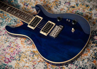 PRS SE Standard 24-08, Translucent Blue SN: CTID 59172 Demo