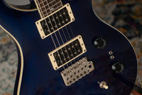 PRS SE Standard 24-08, Translucent Blue SN: CTID 59172 Demo