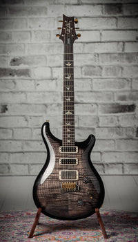 PRS Studio 22 Charcoal Smokewrap Burst 10 Top Hybrid Package Used #0340521