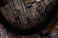 PRS Studio 22 Charcoal Smokewrap Burst 10 Top Hybrid Package Used #0340521