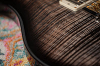 PRS Studio 22 Charcoal Smokewrap Burst 10 Top Hybrid Package Used #0340521