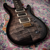 PRS Studio 22 Charcoal Smokewrap Burst 10 Top Hybrid Package Used #0340521