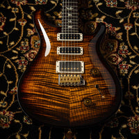 PRS Studio 22 Flame Maple 10-Top, Pattern Neck, Black Gold Wraparound Burst #0386018