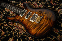 PRS Studio 22 Flame Maple 10-Top, Pattern Neck, Black Gold Wraparound Burst #0386018