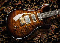 PRS Studio 22 Flame Maple 10-Top, Pattern Neck, Black Gold Wraparound Burst #0386018