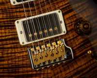 PRS Studio 22 Flame Maple 10-Top, Pattern Neck, Black Gold Wraparound Burst #0386018