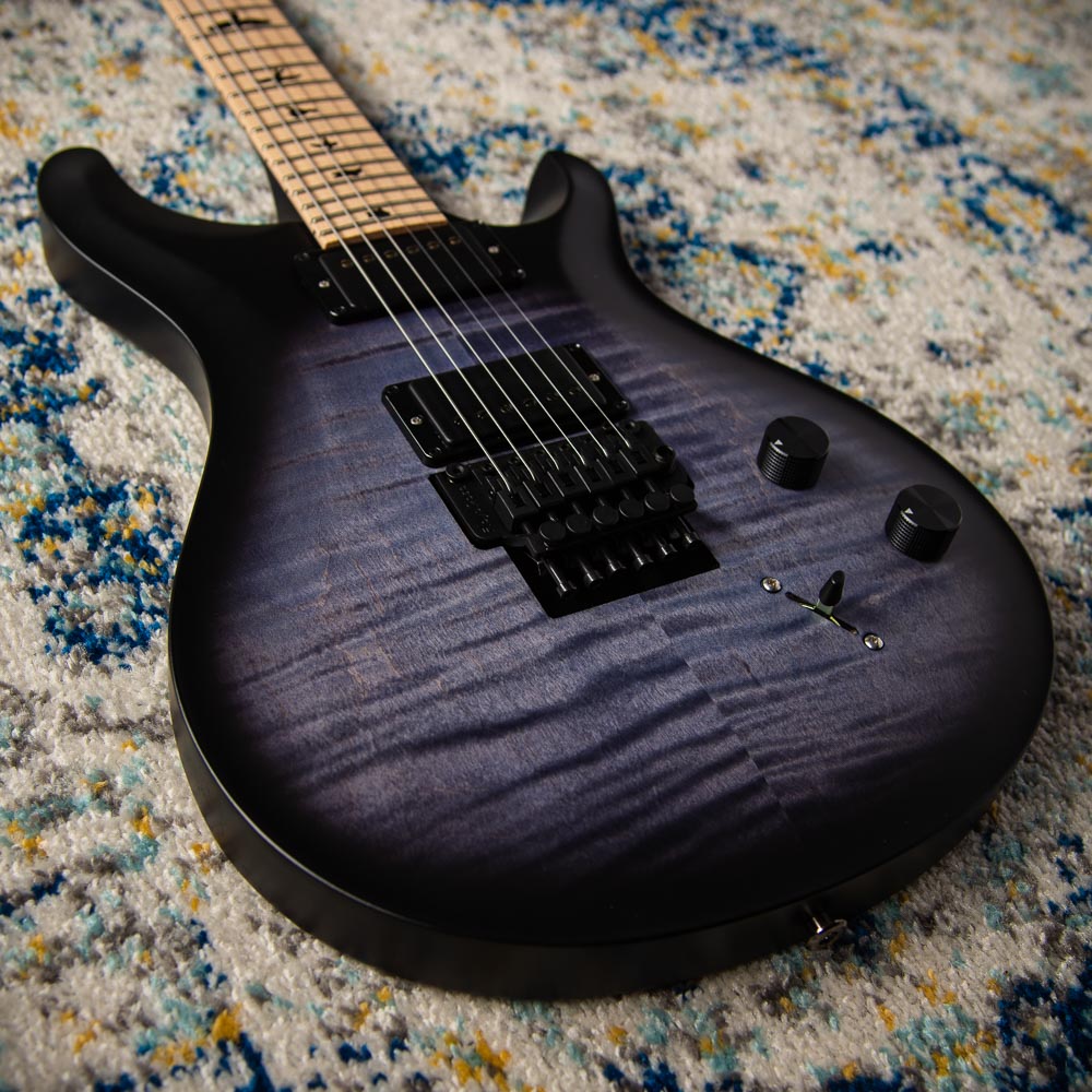 PRS Dustie Waring Floyd Faded Blue Smokeburst Satin SN# 0356773
