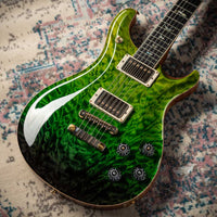 PRS McCarty 594 Wood Library 10-Top Quilt Maple Green Fade SN# 0351688