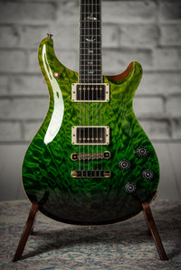 PRS McCarty 594 Wood Library 10-Top Quilt Maple Green Fade SN# 0351688