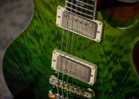 PRS McCarty 594 Wood Library 10-Top Quilt Maple Green Fade SN# 0351688