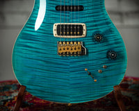 PRS Modern Eagle V, Flame Maple 10-Top Carroll Blue #0387584