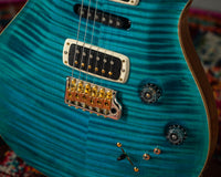 PRS Modern Eagle V, Flame Maple 10-Top Carroll Blue #0387584