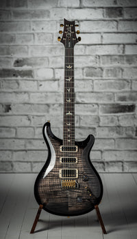 PRS Studio 22 Charcoal Smokewrap Burst 10 Top Hybrid Package Used #0340521