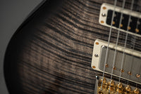 PRS Studio 22 Charcoal Smokewrap Burst 10 Top Hybrid Package Used #0340521