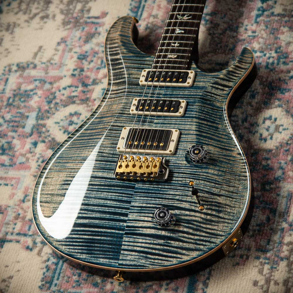 PRS Studio 22 10-Top Pattern Neck Faded Whale Blue SN 0384706