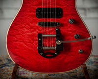 Powers Electric A-Type Select Maple Quilt Top Cosmo Red, PF42, Camtail #B263