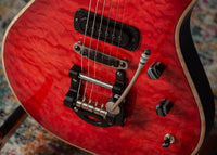 Powers Electric A-Type Select Maple Quilt Top Cosmo Red, PF42, Camtail #B263