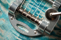 Powers Electric A-Type Select Maple Custom Ocean Blue FF42 White Back #B374