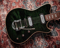 Powers Electric A-Type Select Maple, Juniper Green, Delrin Saddle, FF42 pickups, CamTail #A895