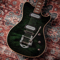Powers Electric A-Type Select Maple, Juniper Green, Delrin Saddle, FF42 pickups, CamTail #A895