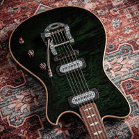 Powers Electric A-Type Select Maple, Juniper Green, Delrin Saddle, FF42 pickups, CamTail #A895