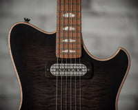 Powers Electric A-Type Select Maple Quilt, Light Shadow Black, FF42 pickups, CamTail #A781