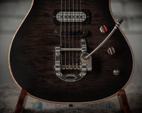 Powers Electric A-Type Select Maple Quilt, Light Shadow Black, FF42 pickups, CamTail #A781