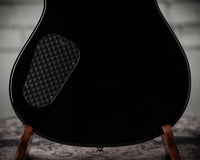 Powers Electric A-Type Silverburst, FF42 Black, Black, Brass, Dark Knobs, HardTail #B289
