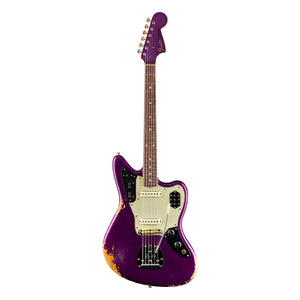 Fender Custom Shop 1965 Jaguar Heavy Relic, Faded Purple Metallic