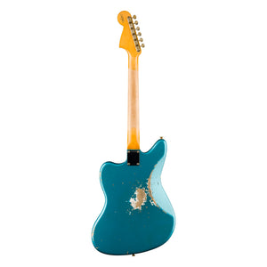 Fender Custom Shop 1965 Jaguar Heavy Relic, Faded Ocean Turquoise, back