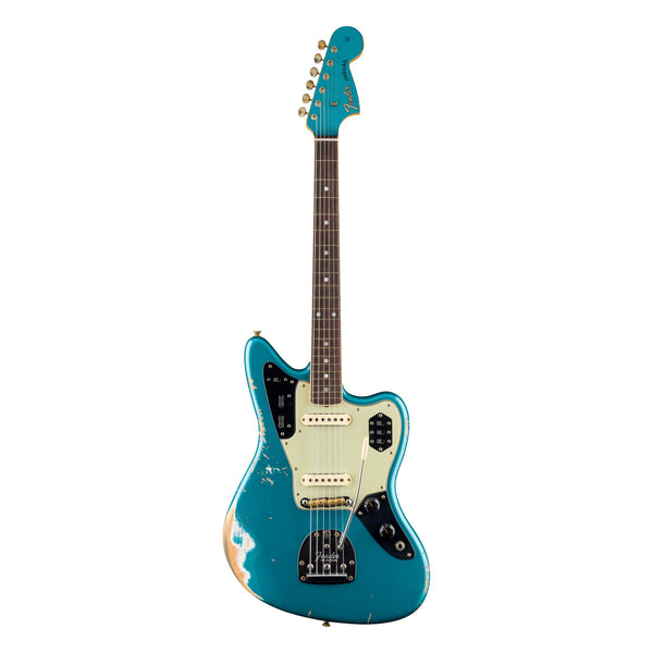 Fender Custom Shop 1965 Jaguar Heavy Relic, Faded Ocean Turquoise