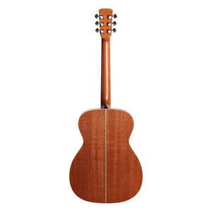 Boucher Studio Goose SG-41 OM Hybrid Brazilian Mahogany, Natural, back