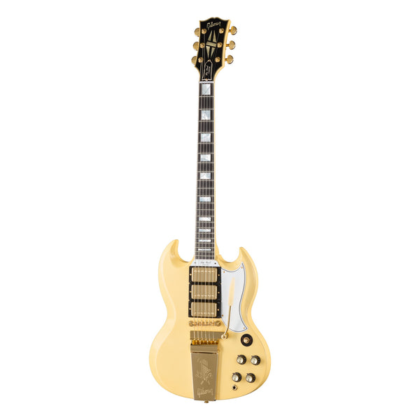 Gibson Custom Shop 1963 Les Paul SG Custom Reissue VOS, Classic White