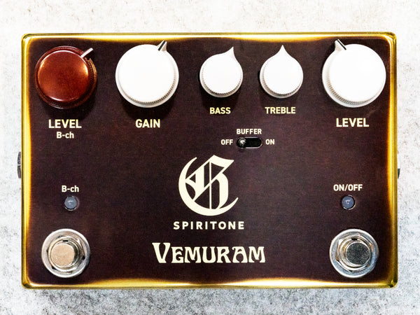 Vemuram Spiritone Overdrive Char Signature