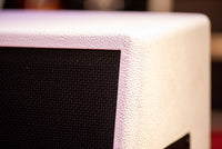 Soldano 4x12 Slant Cabinet White Tolex Black Grill