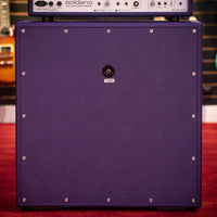 Soldano 4x12 Custom Straight Cabinet Purple Tolex Black Grill
