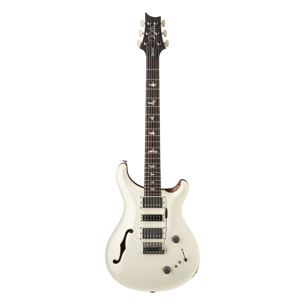 PRS Special Semi-Hollow, Antique White Top (Natural Back)