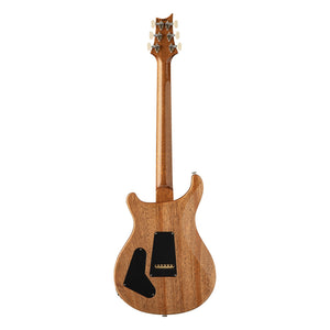 PRS Special Semi-Hollow, Black Rainbow Holoflake Top & Binding (Natural Back), back
