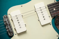 Suhr Classic JM Antique LE Ocean Turquoise Mastery Trem # 90037